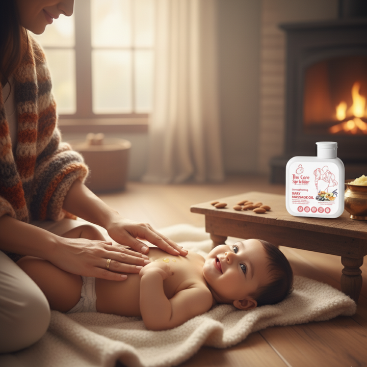 Baby Massage Oil for Winter